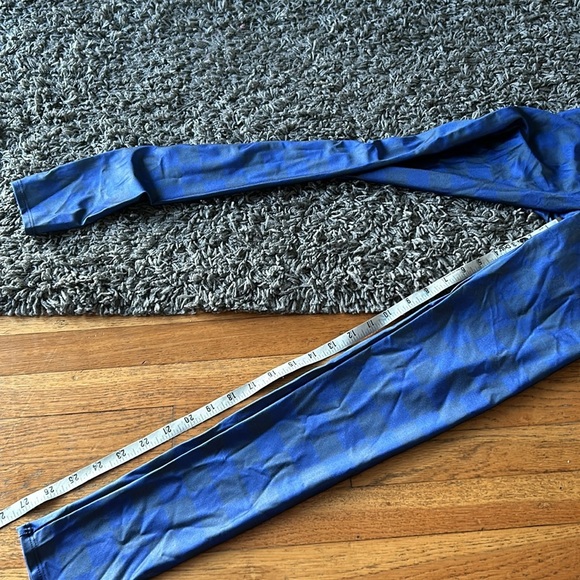 Goldsheep CLASSIC NAVY BLUE CHECK LEGGING Size Small - Picture 8 of 10